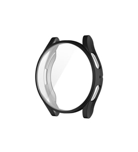 Samsung Galaxy Watch 4 Classic 46mm Uyumlu Zore Watch Gard 02 Koruyucu Silikon (Siyah)