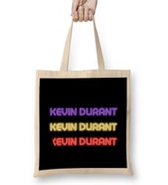 Kevin Durant - Basketball Gifts Vintage Retro Rainbow Quotes For BOYS AND Dad Bez Çanta Uzun Saplı