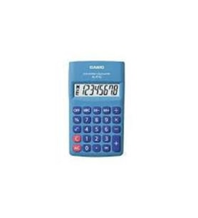 Casio HL-815L-BU 8 Hane Mavi Cep Tipi Hesap Makinesi