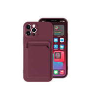 Apple iPhone 12 Pro Max Uyumlu Kılıf Zore Ofix Kapak (Mürdüm)