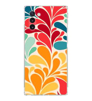 PrintiFy Samsung Galaxy Note 10 ile Uyumlu Retro Color 5  Kamera Korumalı Şeffaf  Kılıf