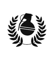 Grenade Army Oto Sticker 20 Cm