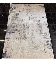 Hoom Rugs Exclusive Riobe 63147-953 Mavi Gri Modern Salon Halısı (Gri - Mavi)