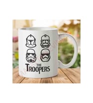 The Troopers Beatles Star Wars Iki Tarafı Baskılı Kupa Bardak