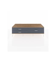 Kronos TV Ünitesi 3 Çekmeceli  176x59x51 Aytaşı-Çam/Antrasit