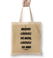 Jim Morrison Quotes Gift- Vintage Retro Rainbow Style Bez Çanta Uzun Saplı