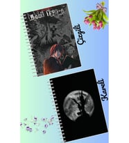 Death note light yagami defter seti 2 adet A4 boyutu 21*30 çizgili + kareli 60 syf