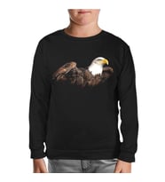 Kartal 2 Siyah Çocuk Sweatshirt