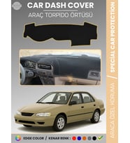 TOYOTA COROLLA E110 (1998-2002) Torpido Örtüsü Ön Göğüs Koruma Araca Özel Çatlamayı Önler Kaymaz