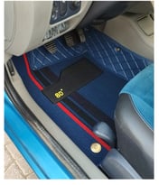 Renault Clio 2003-2008 Arası Araca Özel 8d Çift Katmanlı Havuzlu Paspas Takımı (Altın)