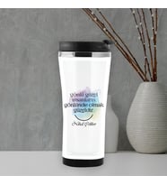Gönlü Güzel İnsanların Gönlünde Olmak Güzeldir Mug (Beyaz)