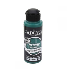 Cadence Hybrid Multisurface Akrilik Boya 120 ml. H-113 Zümrüt Yeşili 