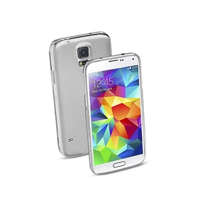 Cellular Line Galaxy S5 ile Uyumlu Invisible Şeffaf Sert Kılıf INVISIBLEGALS5