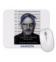 Walter White Gangsta Branco Mouse Pad