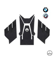 Grippatch - BMW S1000XR 2023 ile Uyumlu Kaydırmaz 6D Karbon 7 Parça Tank Pad Seti GC44