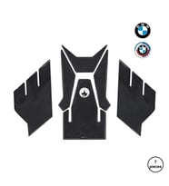Grippatch - BMW S1000XR 2023 ile Uyumlu Kaydırmaz 6D Karbon 7 Parça Tank Pad Seti GC44