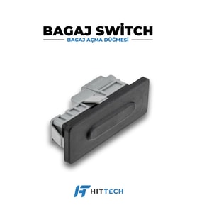 Renault Clio 5 ve Captur 2 Uyumlu Bagaj Açma Düğmesi Butonu Switch OEM 906069264R