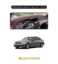 MERCEDES W204 C180 2011-2015TORPİDO KORUMA HALISI SİYAH KENAR