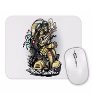 Motorcycle Punk Mouse Pad