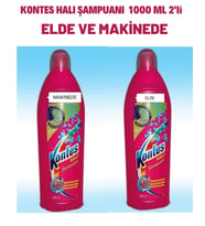 Kontes Hali Şampuani Elde 1000 Gr&Kontes Hali Şampuani 1000 Gr İkİlİ Kampanya