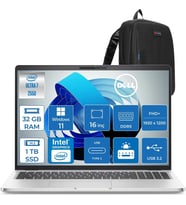 Dell Pro 16 Plus Intel Core Ultra 7 255U 5.2ghz 32GB Ddr5 1tb SSD Windows 11 Home Intel® Aı Boost 16 Inç IPS Fullhd+ (1920X1200) Taşınabilir Bilgisayar PB16250BTO105H13 + Zetta Çanta