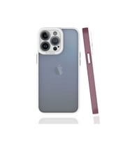 Apple iPhone 13 Pro Uyumlu Kılıf Zore Mima Kapak (Mürdüm)