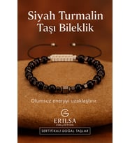 Sertifikalı Terahertz - Siyah Turmalin Taşı Bileklik Negatif Enerjiyi Uzaklaştır ve Koruma Sağla (Çok Renkli)