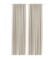 Karartma Perde/2 Kanat, Bej, 145x300 cm, Loş Işık, Polyester