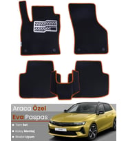 OPEL ASTRA L BENZİNLİ (2022-2025) Uyumlu EVA Paspas Tam Set–Araca Özel,Kolay Montaj