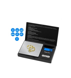 Professional Hassas Terazi 500 gram Kapasiteli 0.1 Hassasiyetli Dijital Kapaklı Tartı (5343)