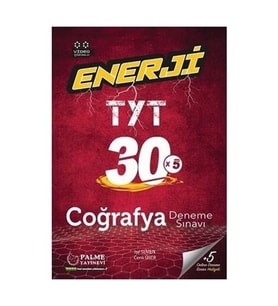 Palme Yayınları Tyt Coğrafya Deneme Sınavı 30'Lu Enerji
