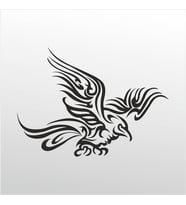 Folyo Sticker Kuş Deseni 100cm Uzunluk (Karışık)