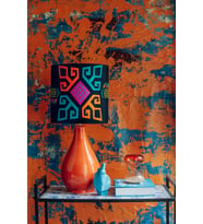Naura Atelier Rug Motif Nakışlı Abajur