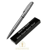 Kalemhane Scrikss Mat GriRoller Kalem Kişiye Özel Kalem ve Kutulu