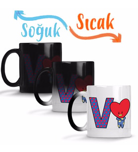 Bts Meets Bt21 V Sihirli Kupa Bardak Porselen