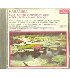 (Plak Değildir CD dir) CD Habanera Bizet Mendhelssohn Auber CD (Karışık)