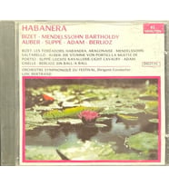 (Plak Değildir CD dir) CD Habanera Bizet Mendhelssohn Auber CD (Karışık)