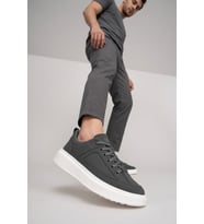 Elit ASDKVENDY Erkek Klasik Sneaker Füme