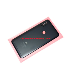 Xiaomi Redmi NOTE 6 Pro Kasa Arka Pil Batarya Kapağı SİYAH