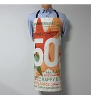 PAREDORA 50. Yaş Mutfak Önlüğü (Karışık)