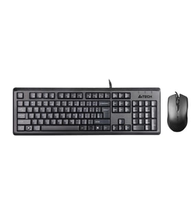 A4 Tech Kr-9276 Q Usb Fn Multimedya Klavye+Optik Kablolu Mouse Set (Beyaz)