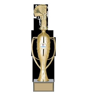 ODAK KUPA - Figürlü Kupalar - Briç Figürlü Kupalar FG-026 B - 40 cm