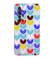 PrintiFy Xiaomi Mi Note 10 Lite ile Uyumlu Water Color 1  Kamera Korumalı Şeffaf  Kılıf