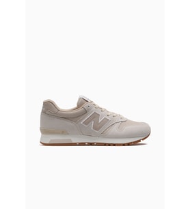 New Balance Unisex Sneaker Spor Ayakkabı 26y Ml565 Gri - Beyaz (Bej-Beyaz)
