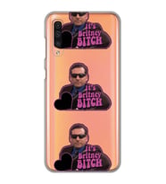 Samsung Galaxy A70 Uyumlu Michael Scott The Office Tasarımlı Şeffaf Telefon Kılıfı