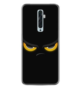 Oppo Reno 2Z 4 Lite 4 Pro 5 6 7 A31 Kılıf Desemli Silikon Black Eyes 1644