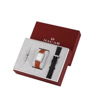 Nacar Nc08-29420738-Asl2 Yedek Kayışlı Erkek Saat Seti