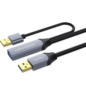 USB 3.0 Uzatma Kablosu Sinyal Güçlendirici Extender Destekli USB-A Uzatıcı Kablo 5 Metre