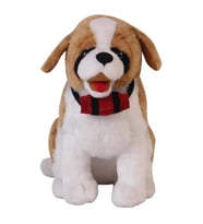 Oturan Saint Bernard Peluş 40 cm