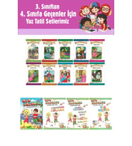 3.Sınıftan 4.Sınıfa Geçenler İçin Ata Tatilde Seti +10 lu Hikaye Seti